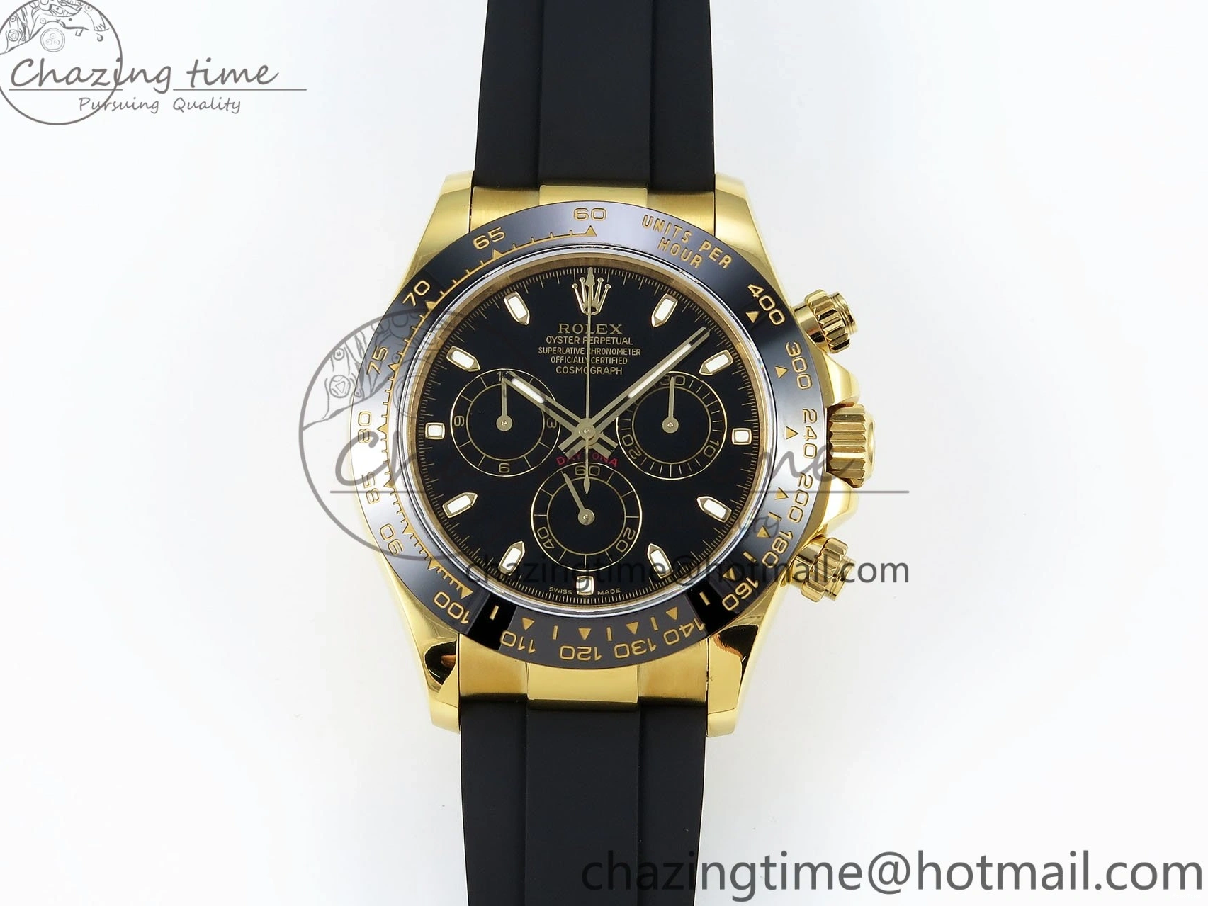 MiroTime 0207 Daytona 116518 QF 1:1 Best Edition Black Dial on Oysterflex Strap SH4130 V3 (Gain Weight) TravelReady 1684